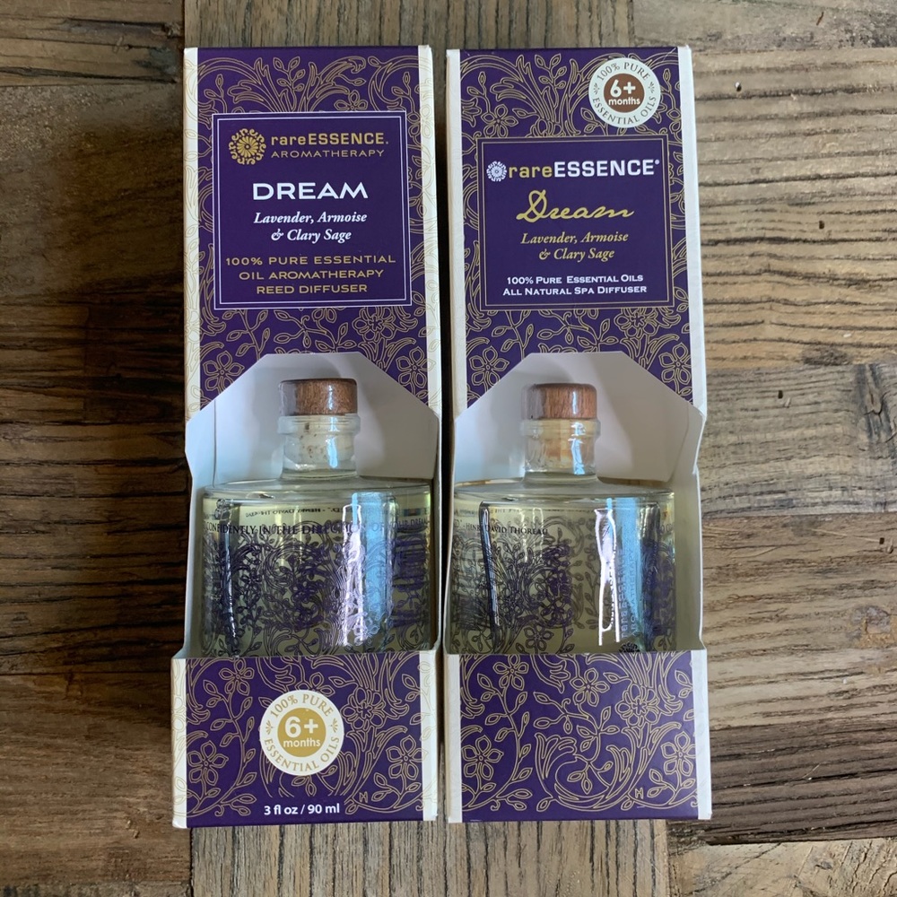 NEW NWT Rare essence aromatherapy reed diffuser